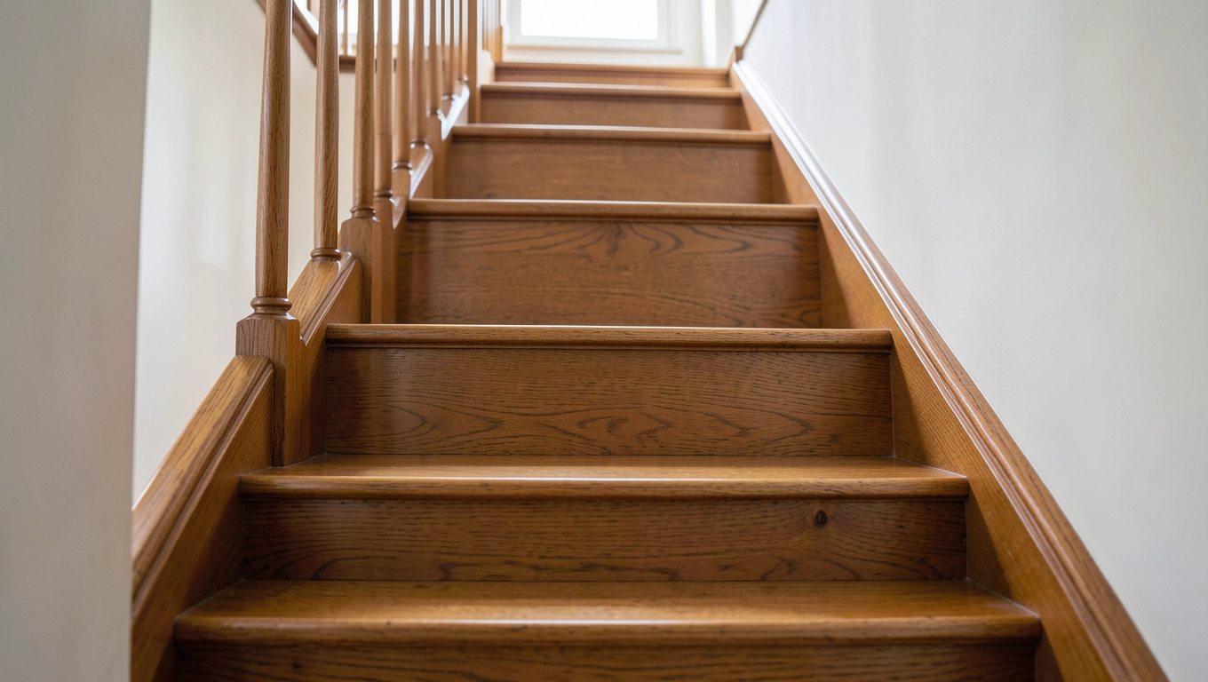 Koszt wykończenia schodów drewnem